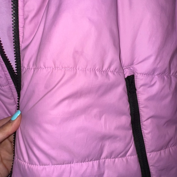 Nike Sportswear Women's Pink Hooded Full Zip Puffer Jacket - Picture 5 of 7